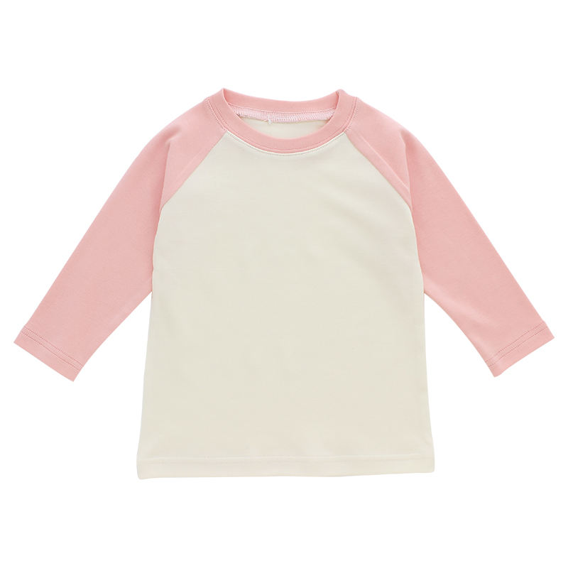 Großhandel Winter Unisex Kinder Oberbekleidung Baby Solid T-Shirt Kleinkind Kinder Langarm Tops Babykleidung