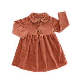 Neue Ankunft Herbst Winter Lange Ärmel Boutique Säuglingsbabykleider Kleinkind Kinder Mädchen Kleider