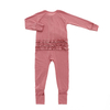 Klassisches Design, hochwertige Kleinkinder-Baby-Reißverschluss-Anzug-Overalls, Bambus-Baumwolle, lange Ärmel, einfarbig, Baby-Strampler